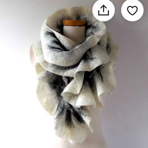 Handmade Felted Scarf